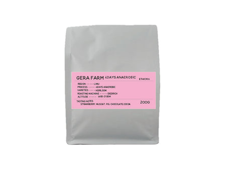 ETHIOPIA GERA FARM      LIGHT ESPRESSO      [4DAYS ANAEROBIC] <200G>